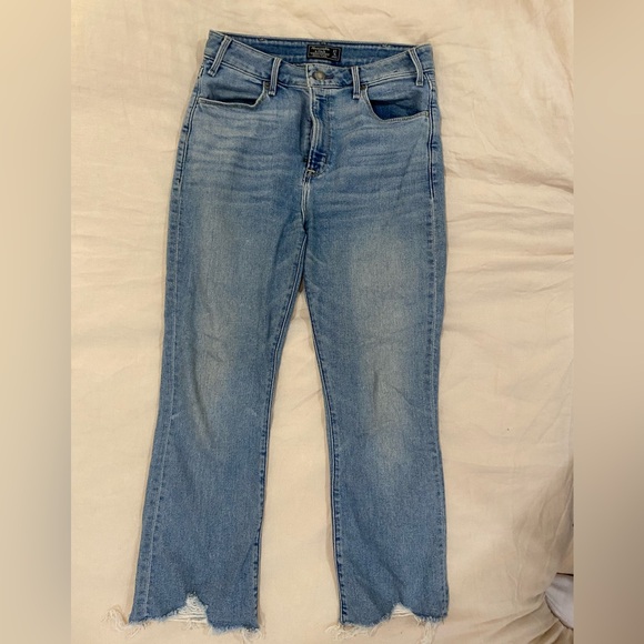 Abercrombie & Fitch Denim - Abercrombie & Fitch | Simone High Rise Ankle Flare | 27 Petite